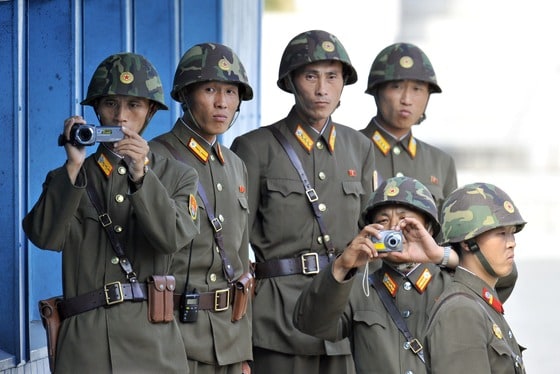 북한군 병사들. (사진=AFP) © News1