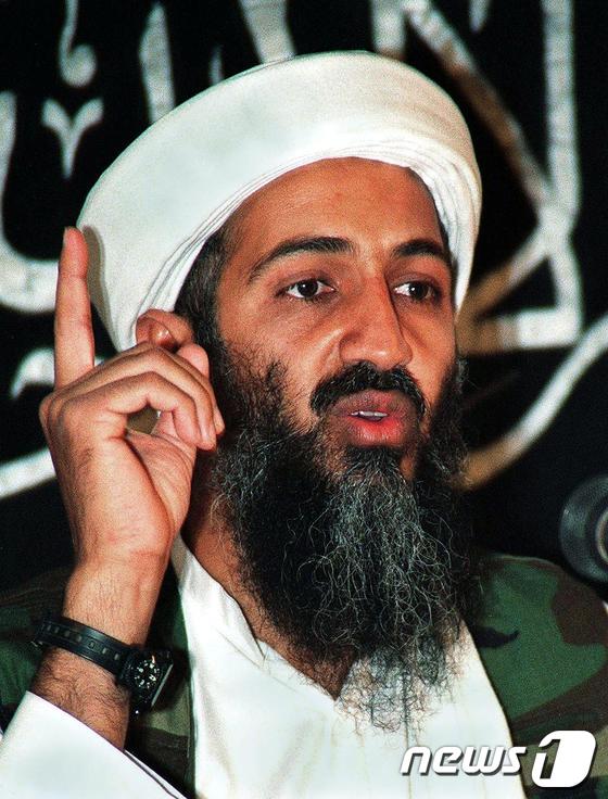 알카에다 수장이자 2001년 미국에서 발생한 9. 11 테러 주도자로 지목된 오사마 빈 라덴. ©AFP=News1 자료 사진