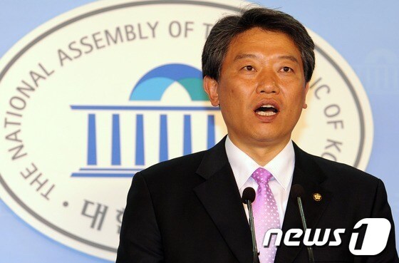 김선동 의원 남북관계 개선 촉구 기자회견