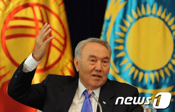 누르술탄 나자르바예프 카자흐스탄 대통령 ©AFP=News1
