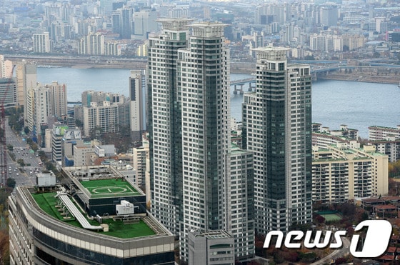 서울 강남구 삼성동 아이파크 아파트 모습. © News1