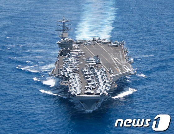미 해군 항공모함 '니미츠' (미 해군) 2013.5.6/뉴스1