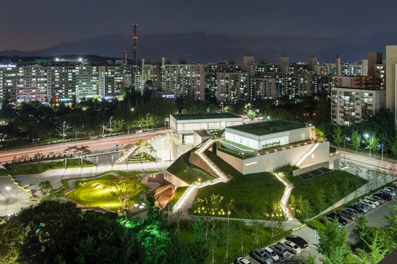 노원구 중계동에 들어선 서울시립 북서울미술관 전경.© News1