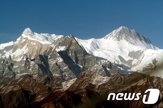 네팔 히말라야 안나푸르나.© AFP=뉴스1