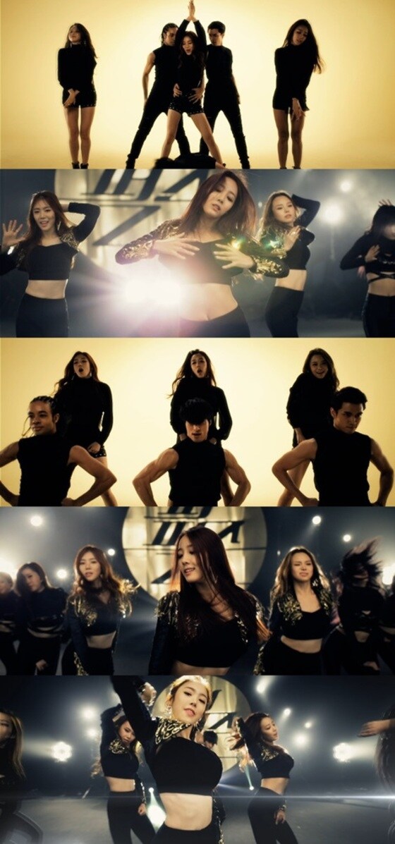 신인 걸그룹 퍼펄즈가 22일 뮤직비디오를 공개했다. © ´1, 2, 3´ 뮤직비디오 캡처