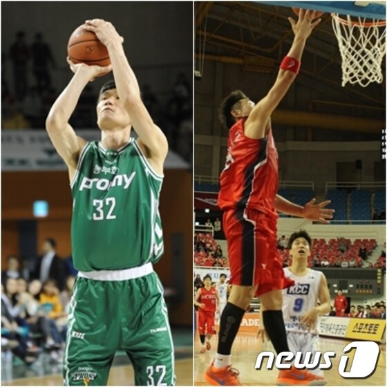 인천에서 대표팀 유니폼을 입고 함께 뛰었던 동부 김주성(35)과 모비스 양동근(34)은 22일 울산 동천체육관에서 시즌 첫 맞대결을 치른다. © News1 DB