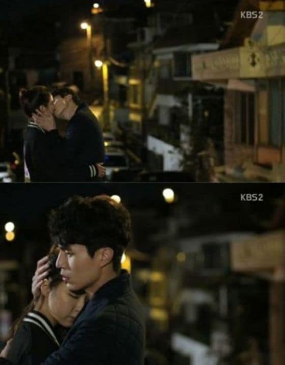 <span>'아이언맨' 신세경, 이동욱이 마음을 확인하는 키스를 선보였다. © KBS2 '아이언맨' 캡처</span>