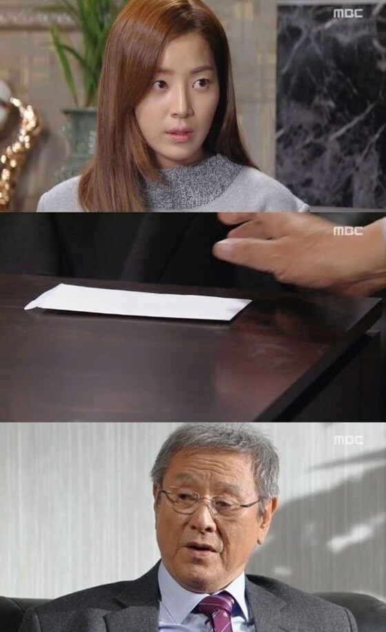 전설의 마녀 한지혜가 박근형의 위로금을 거절했다. © MBC 주말드라마 '전설의 마녀' 화면 캡처