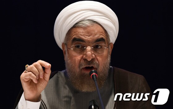 하산 로하니 이란 대통령. © AFP=뉴스1