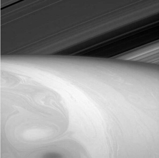 토성의 거대 구름. 나사 제공 © News1