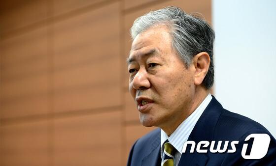 최순실씨 모녀 사건을 수임한 법무법인 동북아의 이경재 대표변호사,. /뉴스1 © News1 박정호 기자