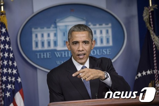 버락 오바마 미국 대통령.© AFP=뉴스1 2014.12.22/뉴스1 © News1