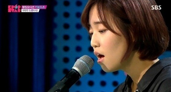 'K팝스타4' 홍찬미 자작곡 '나쁜 아이' 무대에 대한 심사평이 엇갈렸다. © SBS 'K팝스타4' 캡처