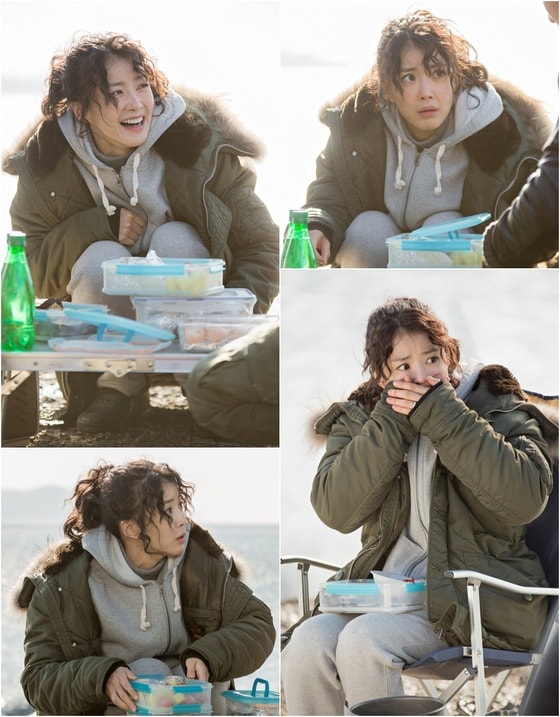 ´일리 있는 사랑´ 이시영이 설레여 하는 모습이 공개됐다. © tvN