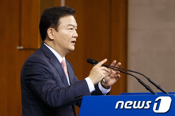 민경욱 청와대 대변인 /뉴스1 © News1