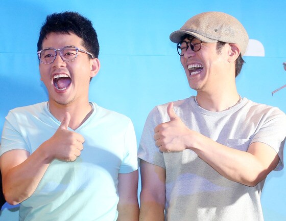 개그맨 김준호(왼쪽)와 김대희. /뉴스1 © News1