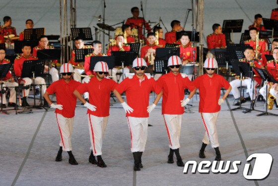 군 장병과 함께하는 2014 원주 다이내믹 페스티벌 © News1