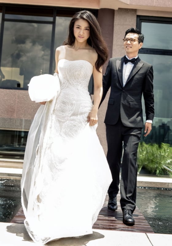 탕웨이와 김태용 감독이 최근 홍콩에서 정식으로 결혼식을 올렸다. © 영화사 봄