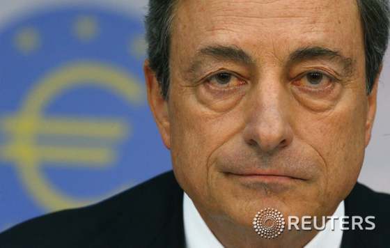 마리오 드라기 유럽중앙은행(ECB) 총재. © 로이터=뉴스1