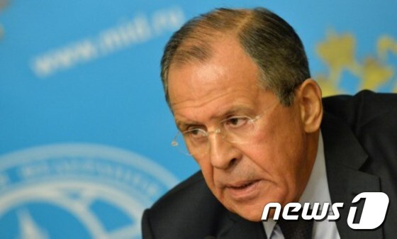 세르게이 라브로프 러시아 외부장관. © AFP=뉴스1