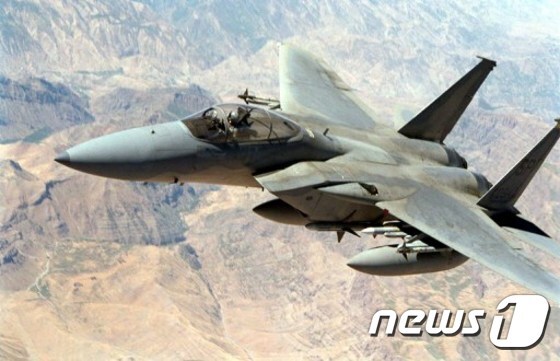 F-15 전투기. © AFP=뉴스1