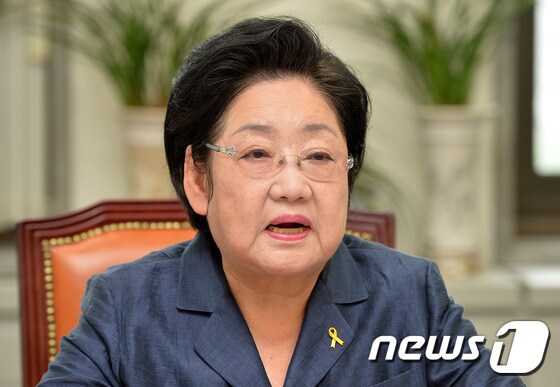 김을동 새누리당 최고위원. 2014.8.5/뉴스1 © News1 박세연