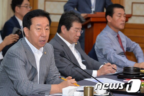 김성태 새누리당 의원. 2014.9.1/뉴스1 © News1 박철중 기자