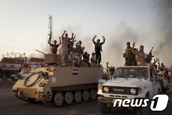 이라크 정부군. © AFP=뉴스1
