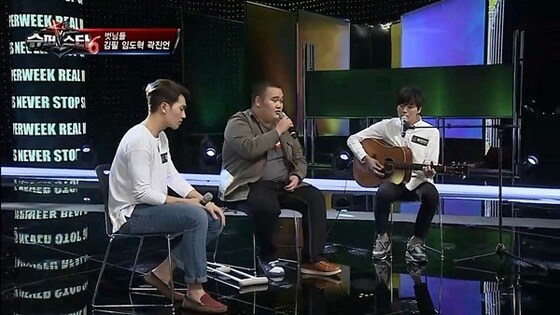 벗님들이 지난 19일 방송된 Mnet ´슈퍼스타K´에서 ´그대만이´ 무대를 선보여 화제를 몰고 있다. © Mnet ´슈퍼스타K6´ 캡처