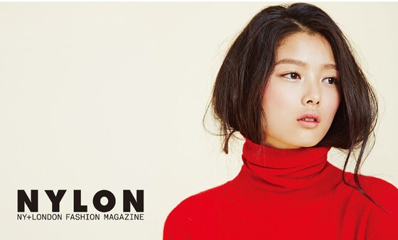 배우 김유정이 나일론 화보서 우수에 찬 눈빛을 선보였다. © 나일론