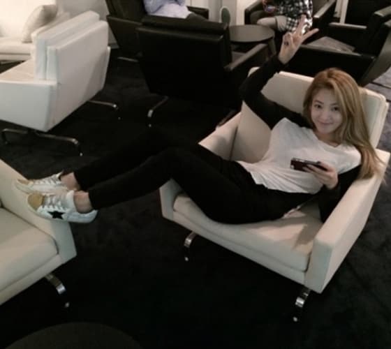 소녀시대 효연이 지난 21일 자신의 인스타그램에 휴식을 즐기고 있는 근황 사진을 공개했다. © 효연 인스타그램