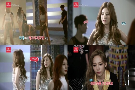 소녀시대 태티서가 23일 밤 11시 방송되는 온스타일 'THE 태티서'에서 컴백 준비 과정을 공개한다. © CJ E&M