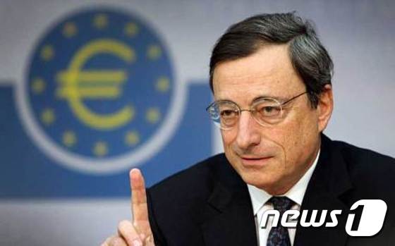 마리오 드라기 ECB 총재. © AFP=뉴스1