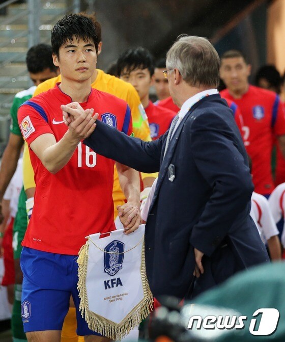 한국 축구대표팀 주장 기성용. © News1 오대일 기자