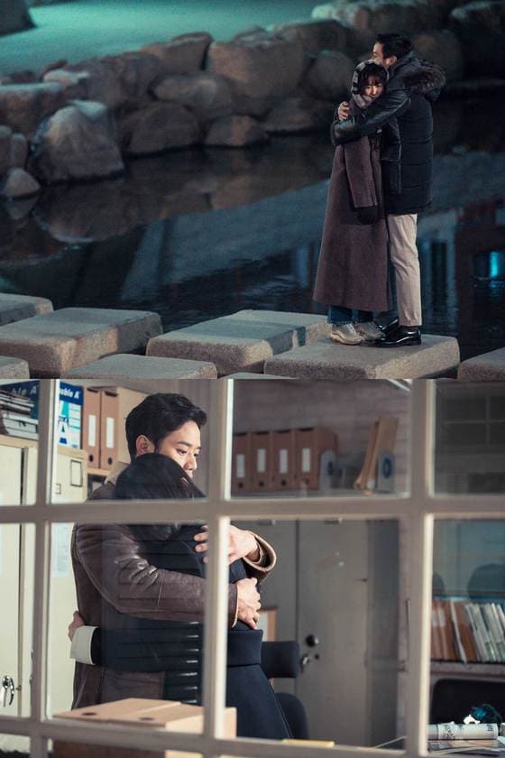 ´하트투하트´ 천정명이 최강희, 황승언과 각각 포옹하고 있는 모습이 공개됐다. © News1스포츠 / tvN