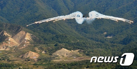 수리온 헬기의 훈련 모습 © News1
