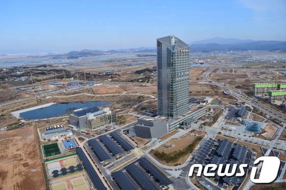 전남 나주에 위치한 한국전력 본사. © News1 DB