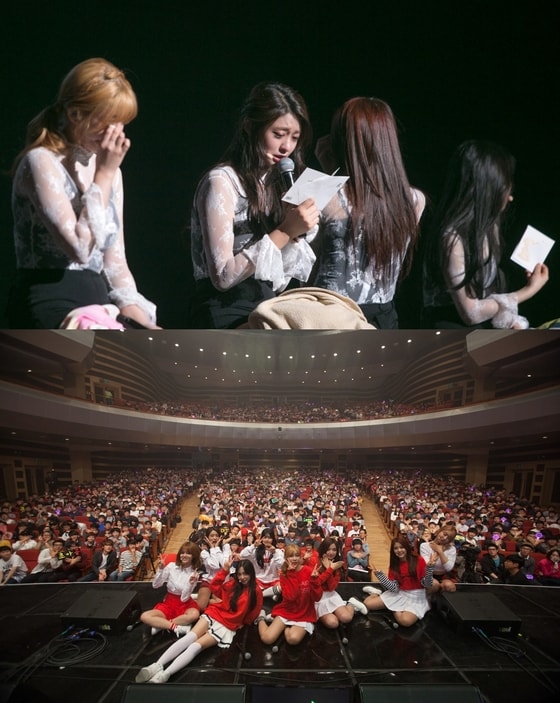 그룹 AOA가 첫 팬미팅을 성공적으로 마무리했다. © News1star / FNC엔터테인먼트