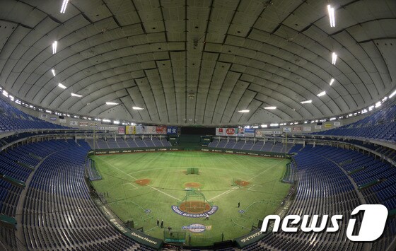 일본 프로야구가 열리는 도쿄돔. 뉴스1 © News1 양동욱 기자