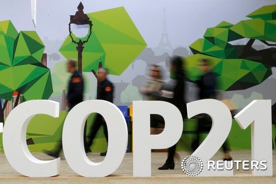 제21차 유엔기후변화협약 당사국총회(COP21)가 열리고 있는 프랑스 파리. © 로이터=뉴스1