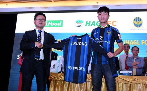 K리그 역사에 첫 번째 베트남 선수가 탄생했다. 인천은 쯔엉을 통해 동남아시아 시장 개척을 노리고 있다. (인천유나이티드 제공) © News1