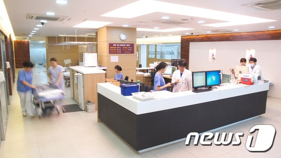 한 종합병원의 모습/뉴스1 © News1