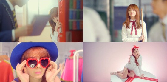가수 샤넌의 새 앨범 타이틀 곡 티저영상이 공개됐다.© 뉴스1스포츠 / ´왜요왜요´ 티저영상 캡처