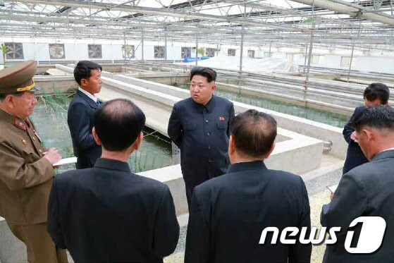 북한 김정은 노동당 제1비서.(노동신문) 2015.5.19/뉴스1 © News1 조희연 기자