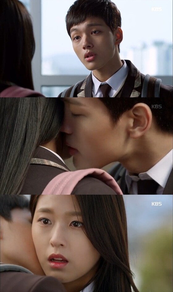 ´오렌지 마말레이드´ 여진구와 설현이 서로에게 사랑을 느꼈다. © News1스포츠 / KBS2 ´오렌지 마말레이드´ 캡처