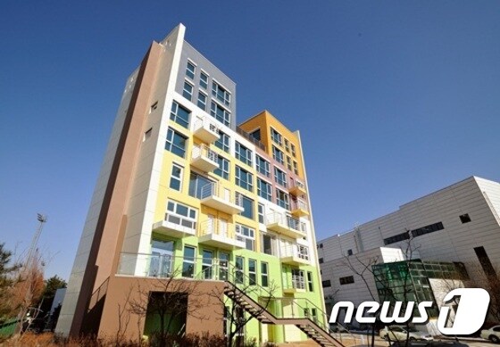 한국건설기술연구원의 아파트형 패시브하우스인 ´제로카본 그린홈´ /제공=한국건설기술연구원 © News1