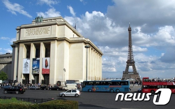 오는 9월 종묘제례악 공연이 열리는 프랑스 국립샤이오극장 전경 © News1