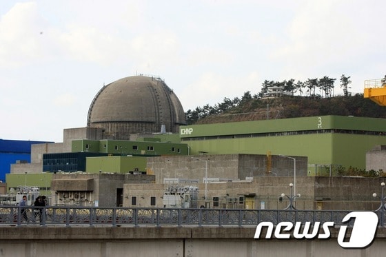 전남 영광에 위치한 한빛 원전의 모습.© News1