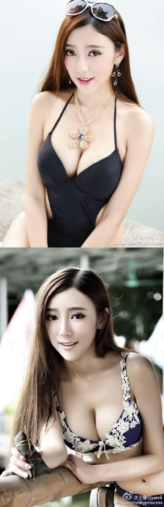 중국 모델 야니가 근황을 공개했다. © News1스포츠 / 야니 웨이보