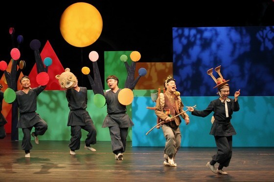 어린이 소리극 '깨비깨비 도깨비' 주요 공연장면 (사진제공 국립국악원)